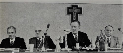 Con Moro, Fanfani, Ruffini